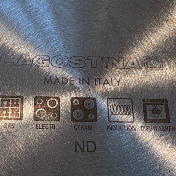 Lagostina Stock Pot with Steamer and Bain-Marie Insert - Picture 2 of 4